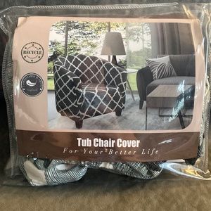 Chair cover green/teal
